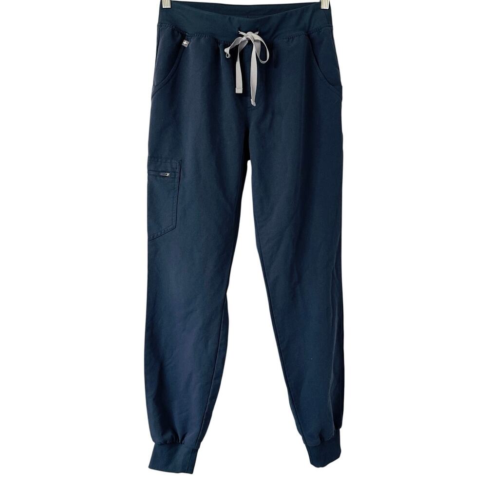 FIGS Zamora Jogger Scrub Pants Dark Harbor Blue Women’s Small/Tall